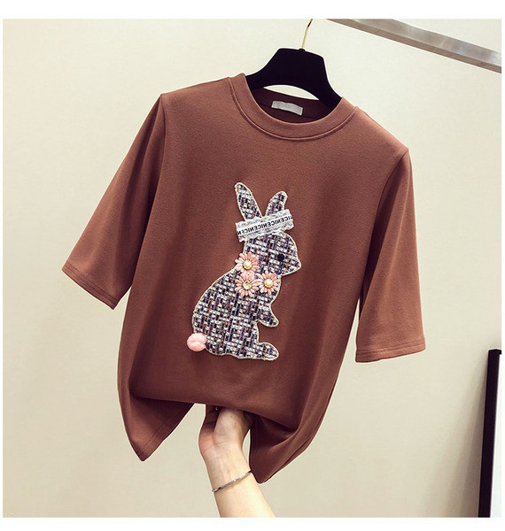 Стилна дамска тениска в четири цвята