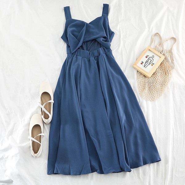 Модерен дамски гащеризон с V-образно деколте в четири цвята