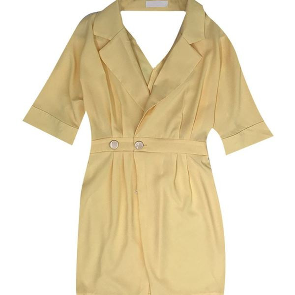 Rochie de dama actuala cu decolteu in V si maneci 3/4 in mai multe culori