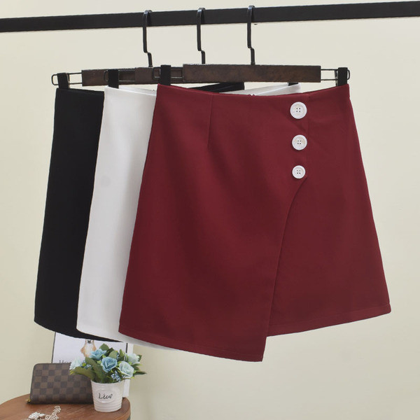 Fusta de dama eleganta in trei culori