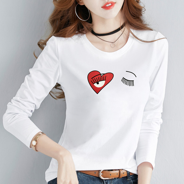 Bluză de damă modernă cu mâneci lungi și broderie în mai multe culori