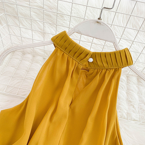 Maieu modern de damă cu decolteu în formă de O