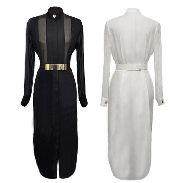 Rochie lunga moderna de dama in mai multe culori