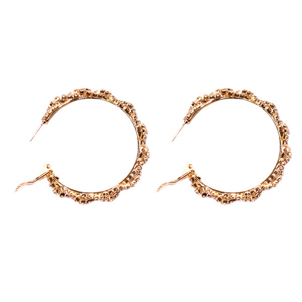 Cercei rotunzi moderni de dama