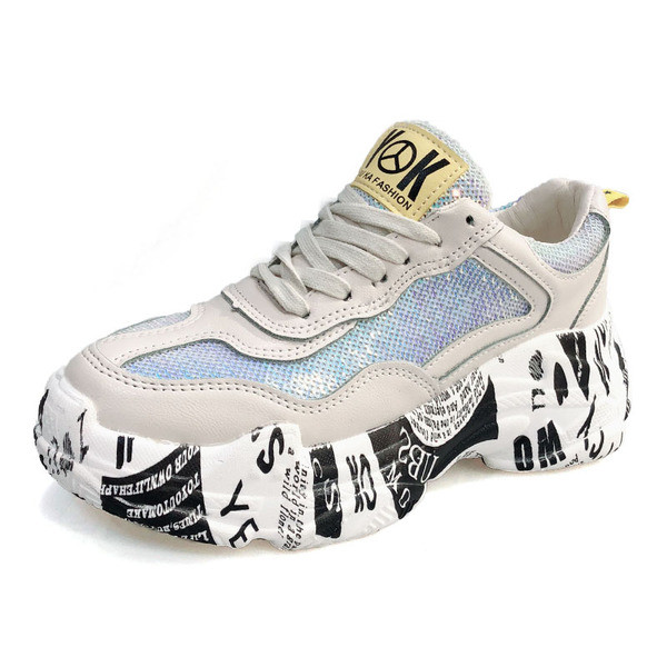 Adidasi moderni de dama in doua culori