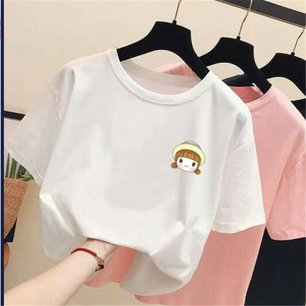 Tricou casual dama in aplicatie - trei culori