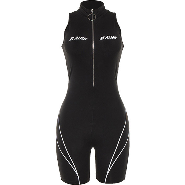 Salopeta scurta sport de dama cu fermoar in mai multe culori