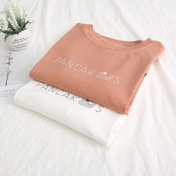 Tricou casual dama alb si maro