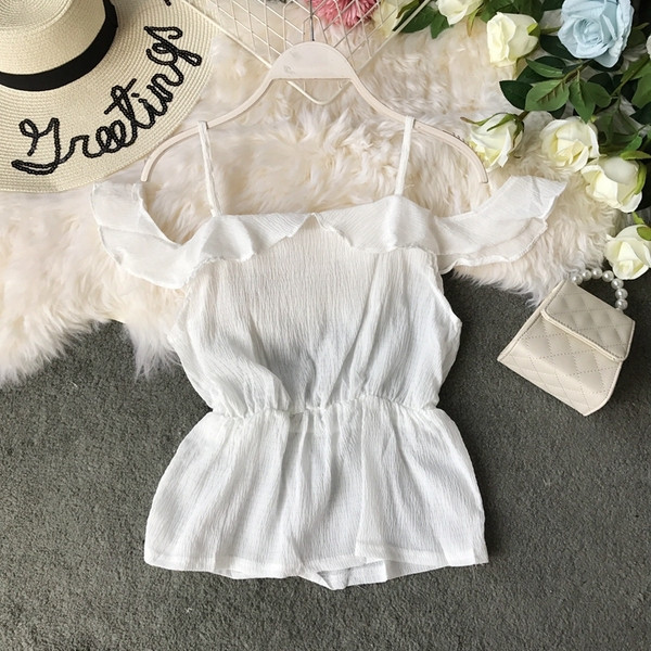 Maieu elegant de damă în diferite culori și bretele subțiri