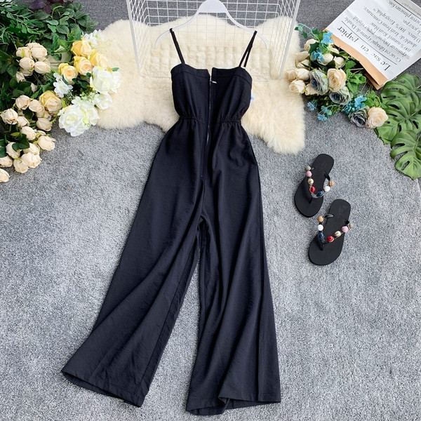 Salopeta de dama eleganta cu fermoar in mai multe culori