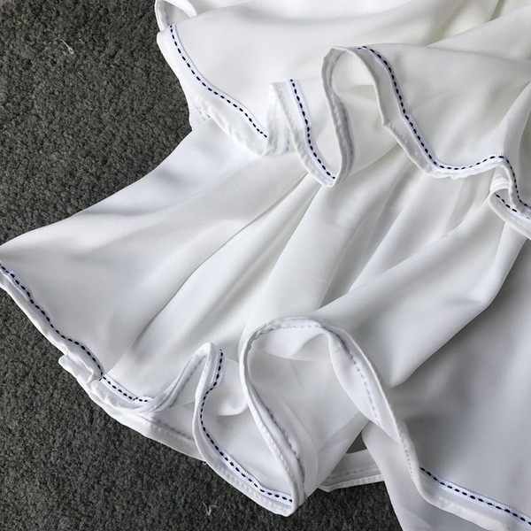 Maieu modern de dama cu bretele subtiri in patru culori - model lat