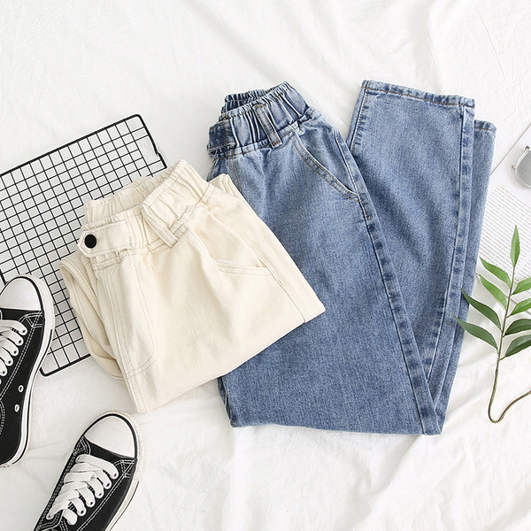 Blugi de dama moderni in doua culori cu buzunare