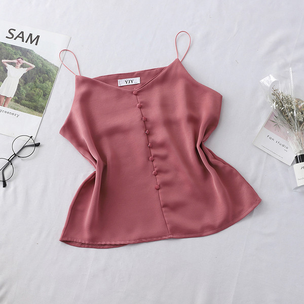 Maieu modern de damă, cu decolteu în V și nasturi