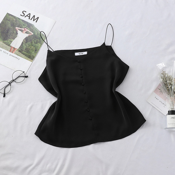 Maieu modern de damă, cu decolteu în V și nasturi