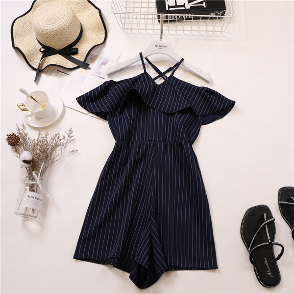 Salopeta de dama eleganta cu umerii goi in trei culori