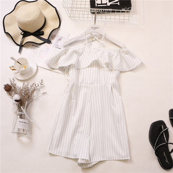 Salopeta de dama eleganta cu umerii goi in trei culori