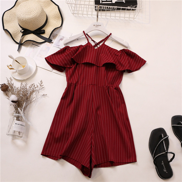 Salopeta de dama eleganta cu umerii goi in trei culori