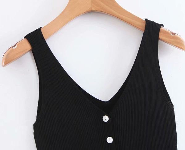 Maieu casual de damă, cu decolteu în V