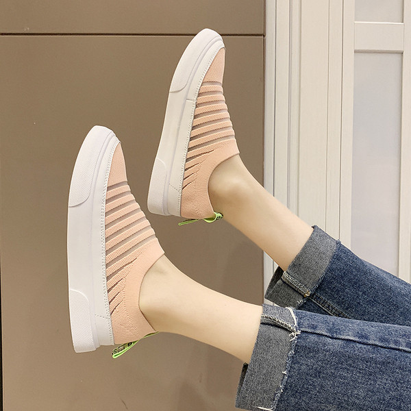 Pantofi sport si casual dama cu elemente transparente in mai multe culori