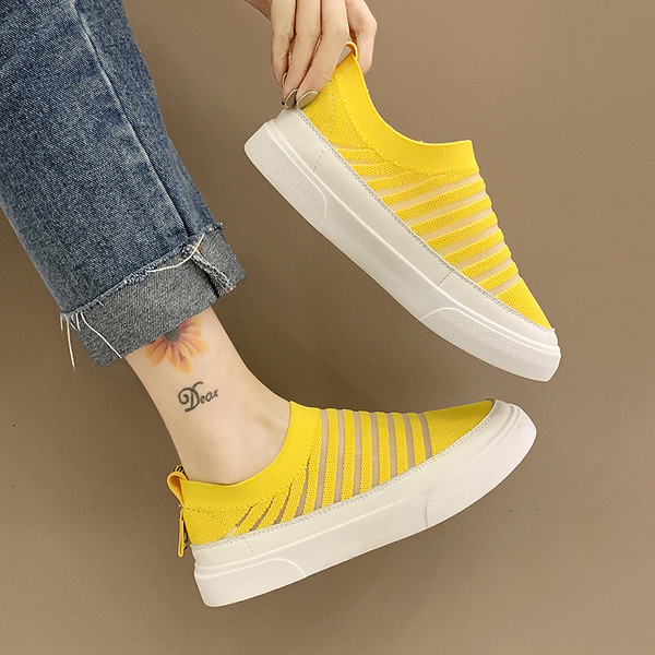 Pantofi sport si casual dama cu elemente transparente in mai multe culori