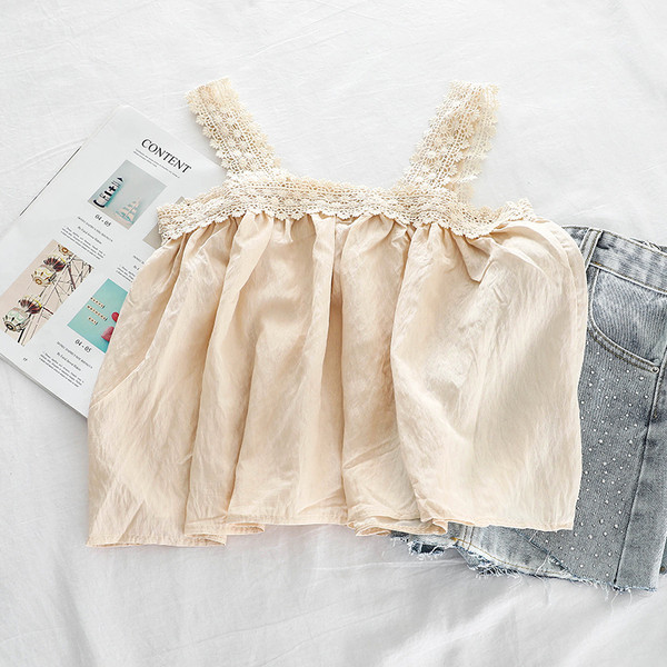 Maieu de damă cu bretele în trei culori