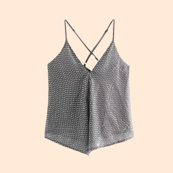 Top de damă model nou cu decolteu în V