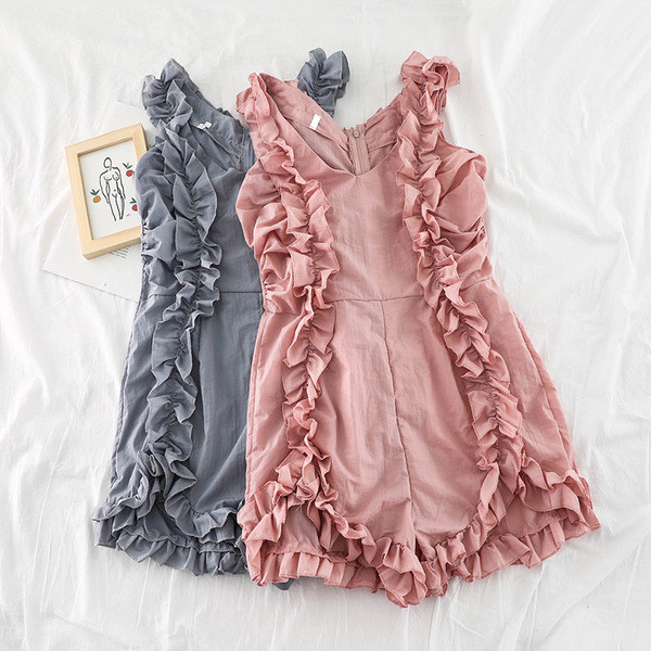 Modern női rövid overall, három színben