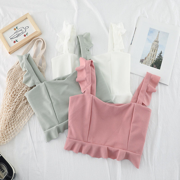 Női rövid felső négy színben