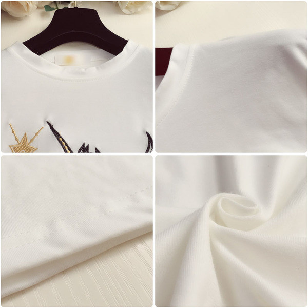 Tricou de dama modern cu unicorn in doua culori