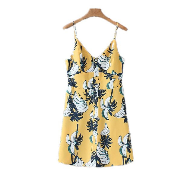 Kivágott színes női ruha pántokkal