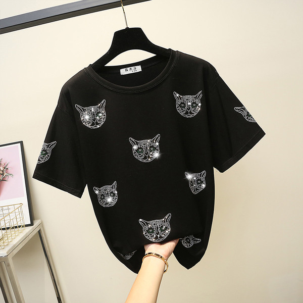 Új modell női póló kövekkel több színben