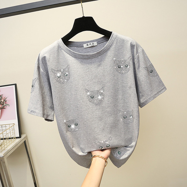 Új modell női póló kövekkel több színben