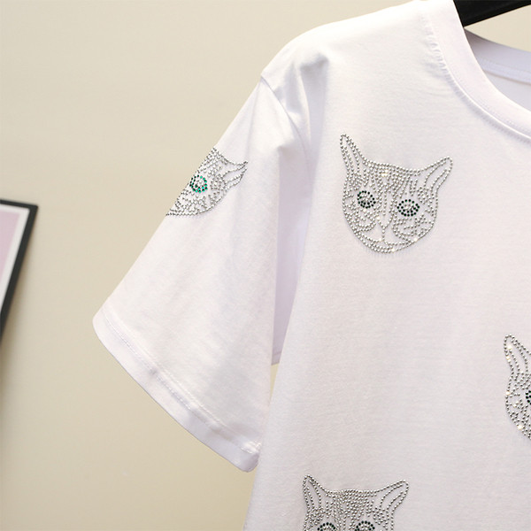 Új modell női póló kövekkel több színben