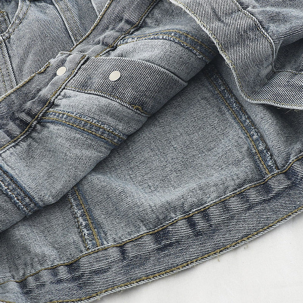 Női farmerszoknya gombokkal, két színben