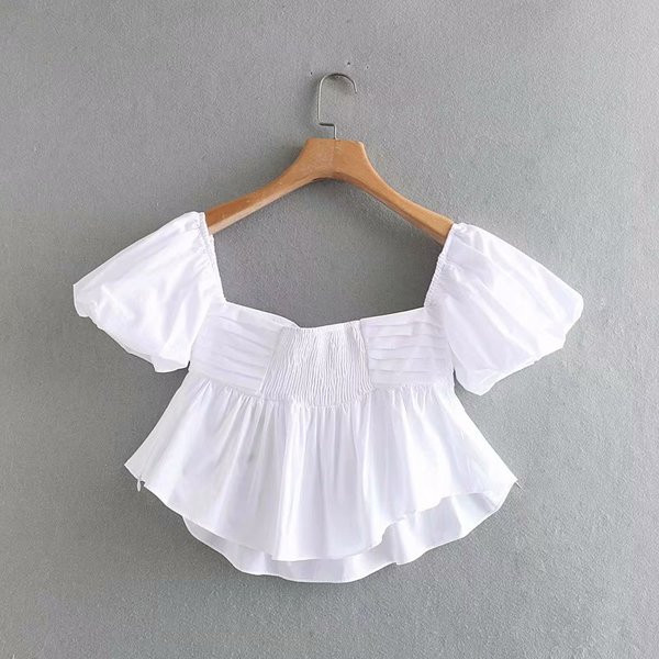 Új modell női blúz fehér színben