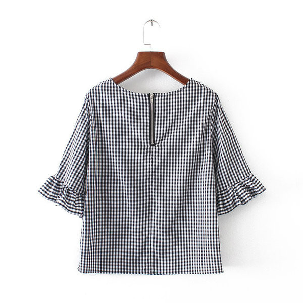 Stílusos női blúz 3/4-es ujjal