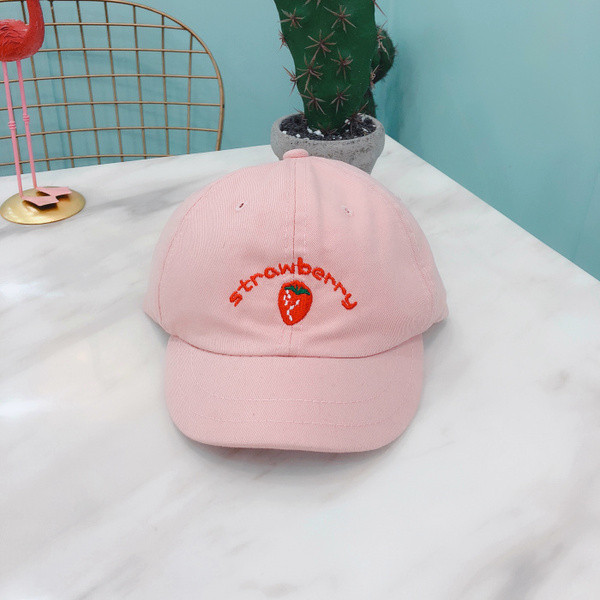 Lezser nyári sapka színes hímzéssel