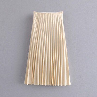 Stílusos hajtogatott női szoknya