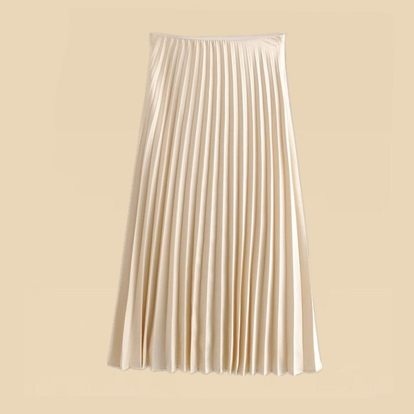 Stílusos hajtogatott női szoknya