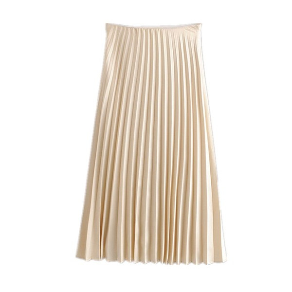 Stílusos hajtogatott női szoknya