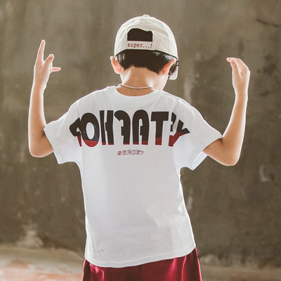 Alkalmi gyerek póló fiúknak fehér és fekete színben