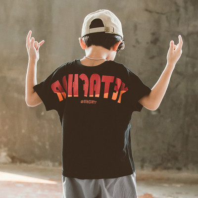 Alkalmi gyerek póló fiúknak fehér és fekete színben