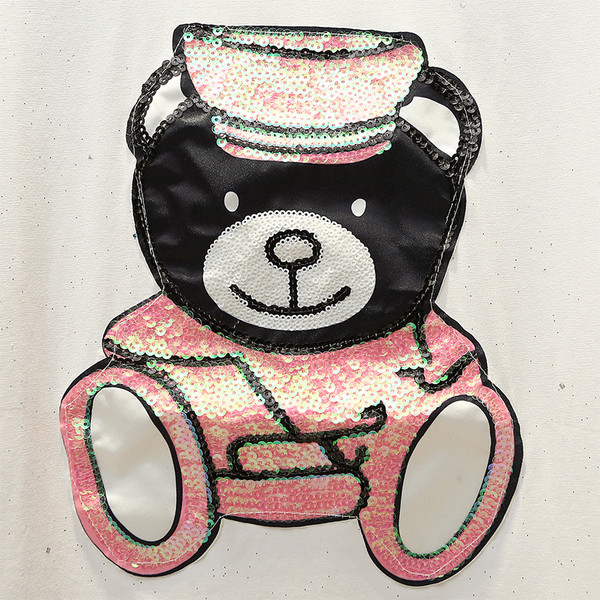 Modern női póló fekete-fehér rátéttel