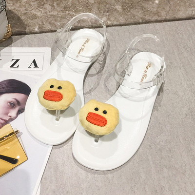 Aktuális női szandál 3D elemmel - három modell