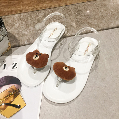 Aktuális női szandál 3D elemmel - három modell