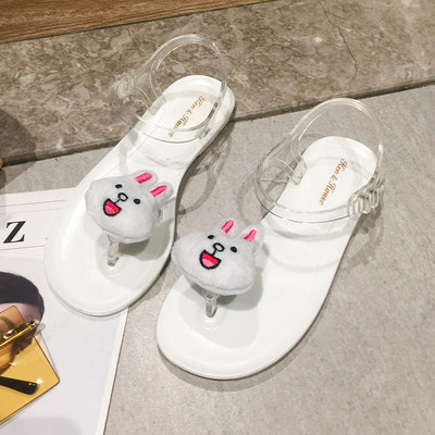 Aktuális női szandál 3D elemmel - három modell