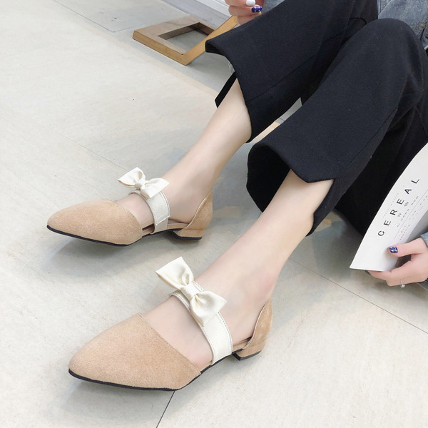 Aktuális női cipő eco velúrból, szalaggal több színben