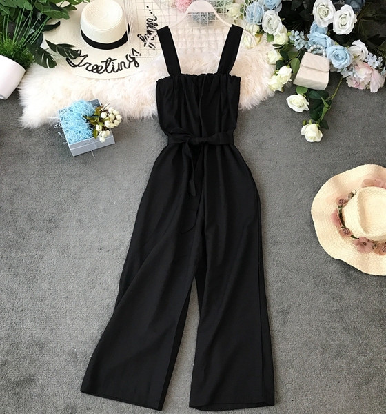 Modern női overall több színben pánttal