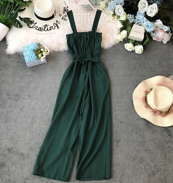 Modern női overall több színben pánttal