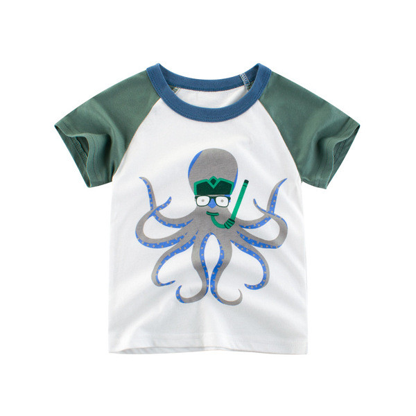 Napi gyermek póló rátéttel - fiúknak